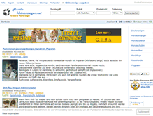 Tablet Screenshot of hunde-kleinanzeigen.net